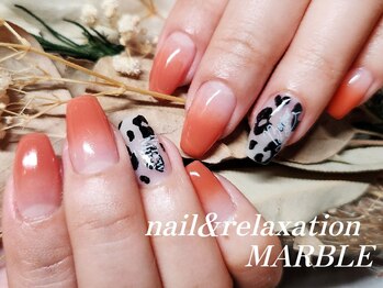 ネイルアンドリラクゼーション マーブル(MARBLE)/グラデーション¥5050