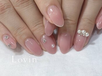 ラヴィン なんばスカイオ店(Lovin)/【パラジェル】パールビジュー