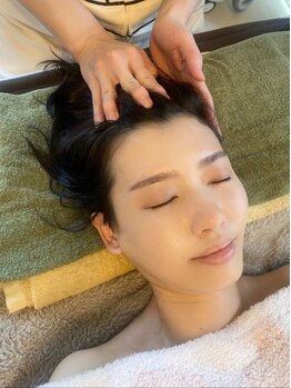 エスドット ビューティーサロン(S.beauty salon)の写真/ヘッドマイスター在籍サロンの極上マッサージ♪頭は軽く眼精疲労解消★【ドライヘッドスパ60分¥6600】