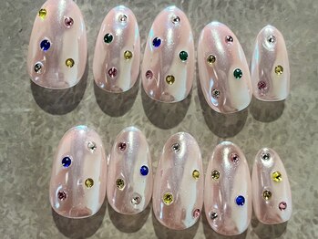 ラムネイル(la_m.nail)/ミラーネイル