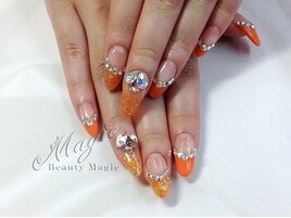 ゴージャスフレンチネイル