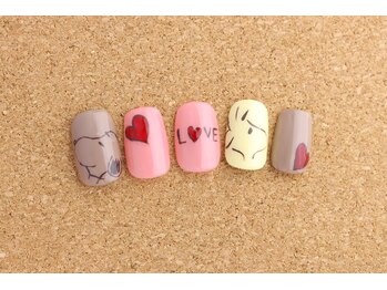 ネイルサロン ブランロール 白金店(Nail Salon Blanl'or)/スヌーピー