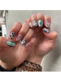 カジュアルアニマルネイル☆