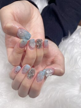 エカ(eka)/カラグラ＋キルティング＋リボン