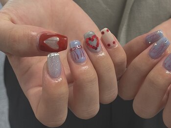 サブ(sab)の写真/【デザイン持ち込みOK◎】当店オリジナルデザインも多数ご用意してます［新規/パーツ付け放題120分￥5500］