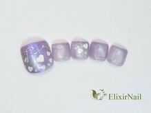 エリクサーネイル 神田(Elixir Nail)/フットやり放題/クーポン使用