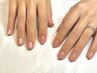 【HAND】 4週間以内自店オフ無料＊シンプルワンカラー ¥5,400