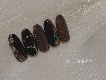 リリックネイル 本八幡店(LyricNail)/秋冬トレンドネイル定額　￥9500