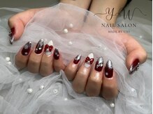 ユーネイル(YW nail)/フルアート＋パーツ