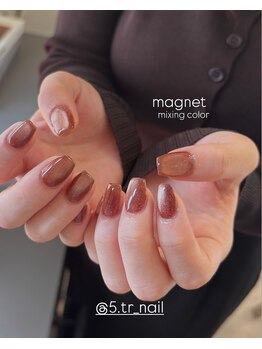 ゴトラネイル(5.tr_nail)/マグネットミキシングカラー