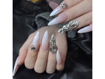 デュリブリンクネイル 高田馬場(Duli blink nails)/ベビーブーマー シルバークロム 