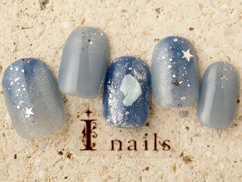 アイネイルズ 町田店(I nails)/スモーキースターネイル8480円