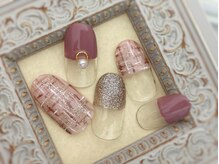 エスネイル(Snail)/ツイードフレンチ