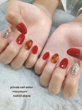 プライベート ネイルサロン マーマ(murmur)/べっこうネイル