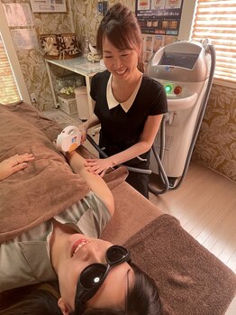 サロン ド ルルアス(Salon de LuLuas)/最新脱毛機で高速連射！