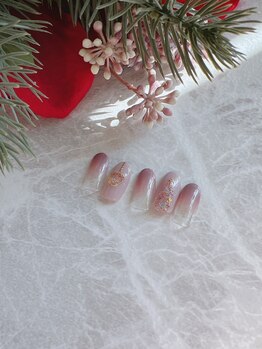 ミテソロ(mi tesoro)/2024年12月定額ネイル 6600