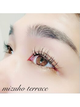 ミズホテラス(mizuho terrace)の写真/まつ毛パーマ/マスカラパーマ/フラットラッシュ/フラットボリュームラッシュ/アイブロウWaxパーマ施術可能