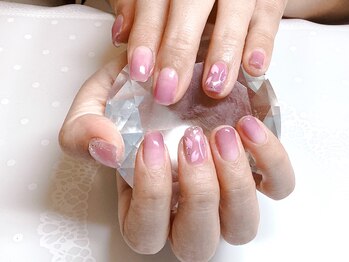 ラーシューシュ(la-chou-chou)/シンプルネイルコース ¥6500