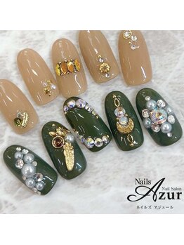 ネイルズアジュール アピタ新潟西店(Nailz Azur)/秋限定オプションアート第一弾