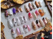 リンドゥネイル(Rindu Nail)/2025ハロウィンネイル♪