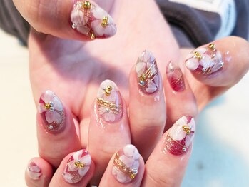 エルディケイ(LDK)/成人式ネイル