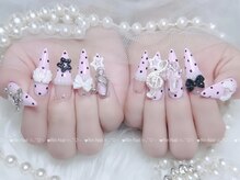 リンネイル 新大久保店(Rin Nail)/#シンプルネイル　#付け放題