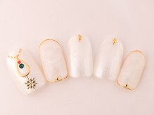 まつげアンドネイル ディアマンローズ(DIAMANT ROSE)/ホワイトクリスマス・90分6930円