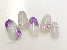 パラジェル認定サロン メールメール 池袋店(MereMer)/紫陽花ネイル