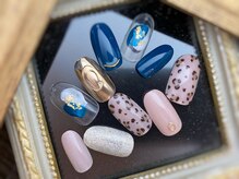 エスネイル(Snail)/アニマル・塗りかけネイル