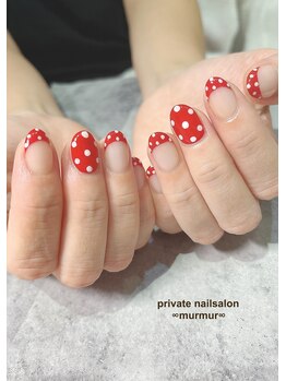 プライベート ネイルサロン マーマ(murmur)/ドットネイル