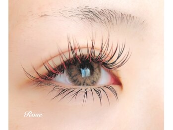 ローズ(Rose)/フラットラッシュ180本＋下