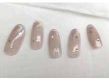 スピードネイル アンド アイ 宮交シティ店/#74 【ユニコーン×星】