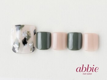 アビー 目白店(abbie)/塗りかけフット ¥11088