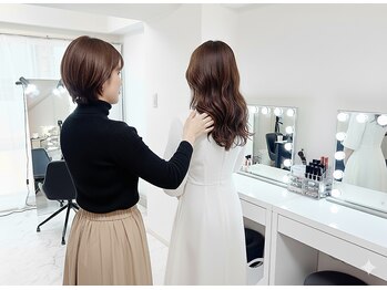 スタイルラボ 名古屋栄(StyleLabo)/骨格診断の様子