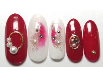 ネイルサロン 爪/☆クリスマスネイル☆