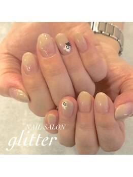ネイルサロン グリッター(NAIL SALON glitter)/オフィスのハロウィンネイル