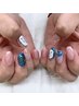 イベント用モチーフネイル¥12000