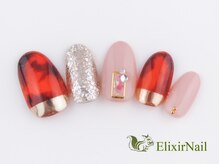 エリクサーネイル 心斎橋(Elixir Nail)/定額bカジュアル/クーポン使用