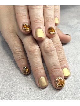 ヴェイスサロンアンバー(Vase Salon Amber)/【持込デザイン　11000～】