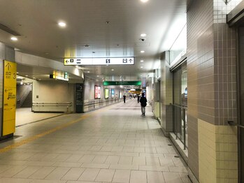アンジェアイ 仙台駅東口店(ange eye)/【道案内】6.そのまま直進
