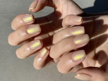 アイミーモア 国立店(aimer more)/マット×ミラーネイル