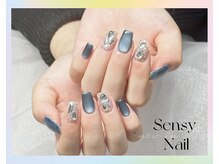 センシー ネイル スタジオ(Sensy Nail Studio)/4本埋め尽くし+ビー玉マグ