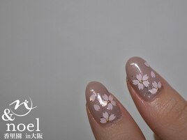 桜ホログラムネイル