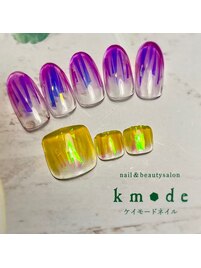 ホログラムグラデーション