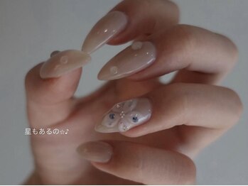 ジェミーネイル エビス(Jemiy nail ebisu)/3Dフラワーベージュ