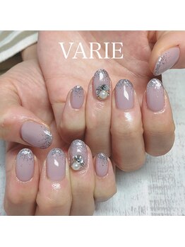 ヴァリエ(VARIE)/ワンカラー+ラメグラ