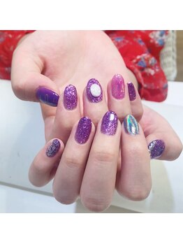 フェアリー(Fairy)/ハンド付け放題　むらさき