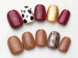 ダルメシアンネイル