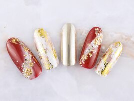 成人式ネイル♪