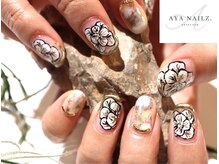 アヤネイルズ アンド アイラッシュ(AYA NAILZ.＆Eyelash)/秋の新作デザイン￥８8００
